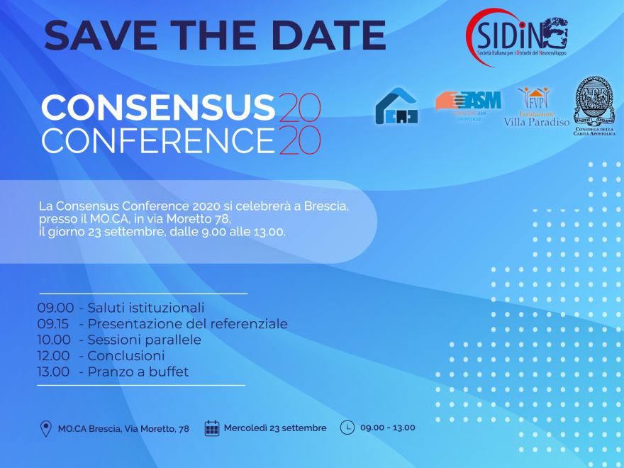 Consensus Conference 2020 – Progetto CAD