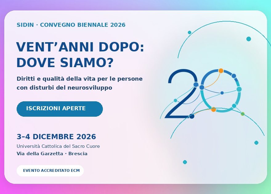 Convegno Biennale SIDIN 2026: Iscrizioni Aperte